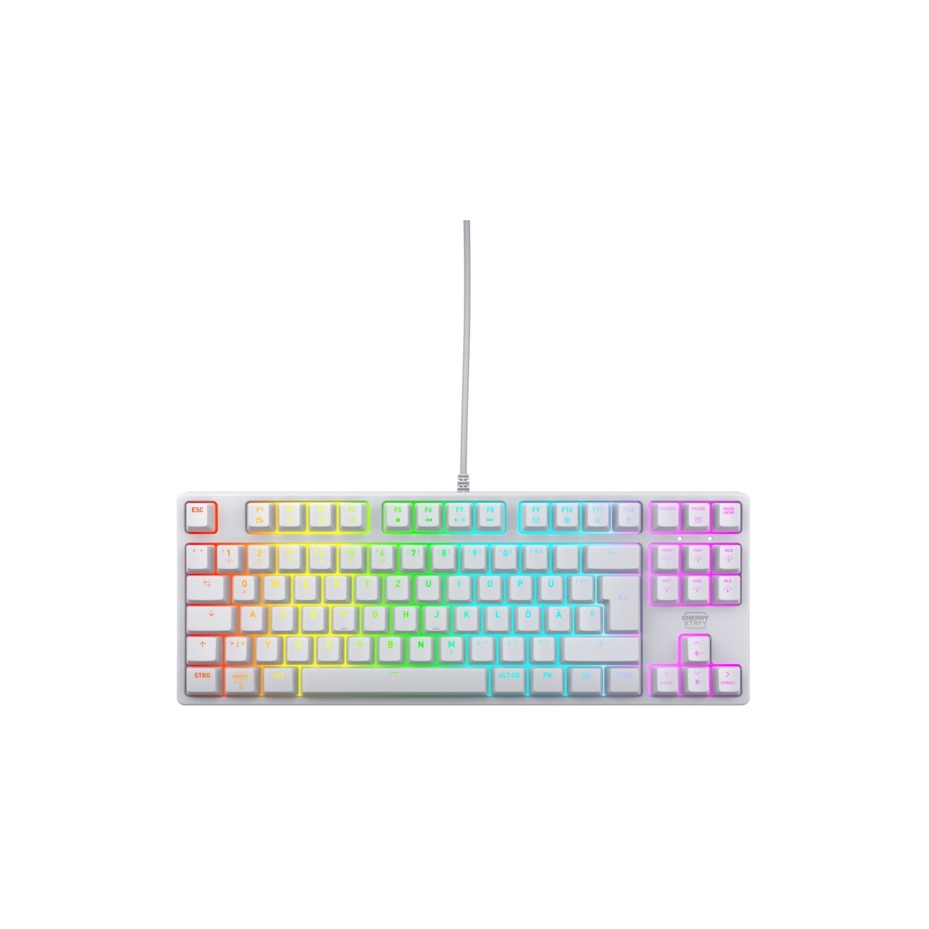CHERRY XTRFY K4V2 TKL keyboard - K4V2 - White — Buy in Cyprus with Fast Delivery