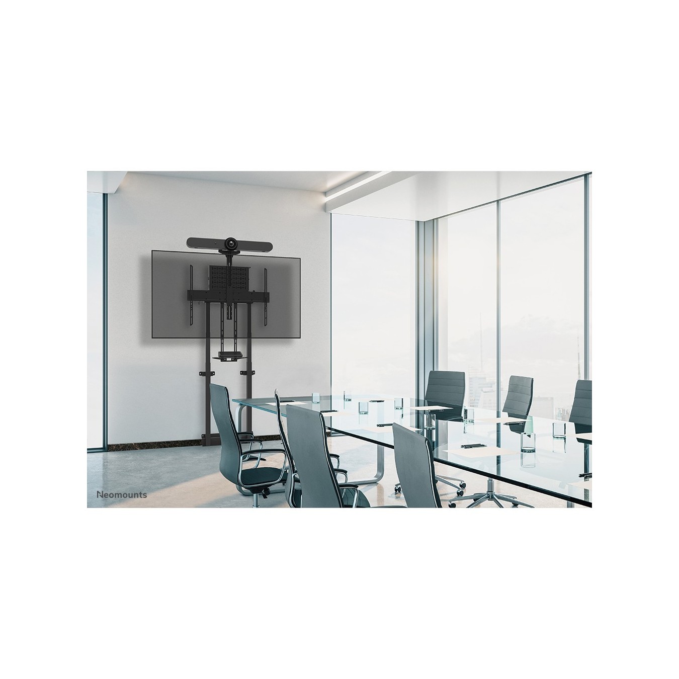 Logitech Halter AFL-875BL1 Black Neomounts - AFL-875BL1 - Black, Dual-Arm Desk Clamp — Buy in Cyprus with Fast Delivery
