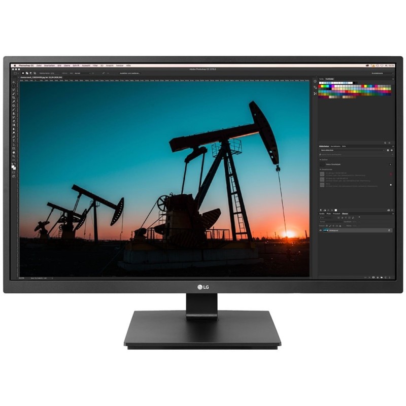 Buy LG 4K IPS Monitor - 27BN55UP-B - 27 inch, Flat, 4K, 5ms, HDMI/DP, VESA, Pivo... in Cyprus, Nicosia, Limassol, Larnaka, Pafos