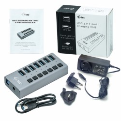 Buy D I-TEC USB 3.0 HUB 7 PORT 36 W - 7-Port USB Hub (36 W Total) in Cyprus, Nicosia, Limassol, Larnaka, Pafos