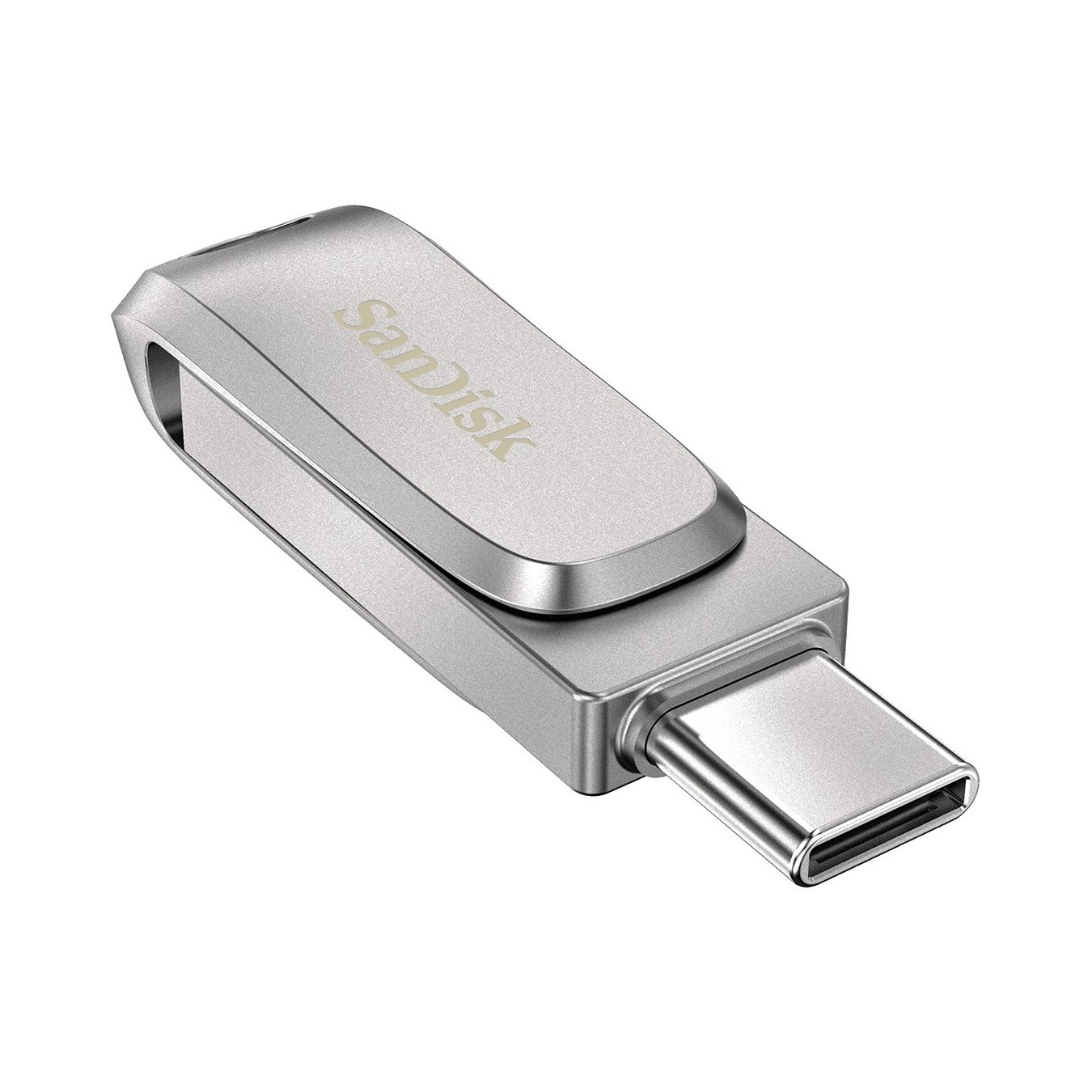 SanDisk Ultra Dual Drive Luxe Type-C - Silver - 256GB USB 3.1 Dual-Connector — Buy in Cyprus with Fast Delivery