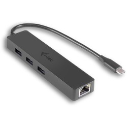 Buy D I-TEC USB-C SLIM HUB + GLAN - Slim USB-C hub with Gigabit LAN in Cyprus, Nicosia, Limassol, Larnaka, Pafos