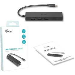 Buy D I-TEC USB-C SLIM HUB + GLAN - Slim USB-C hub with Gigabit LAN in Cyprus, Nicosia, Limassol, Larnaka, Pafos
