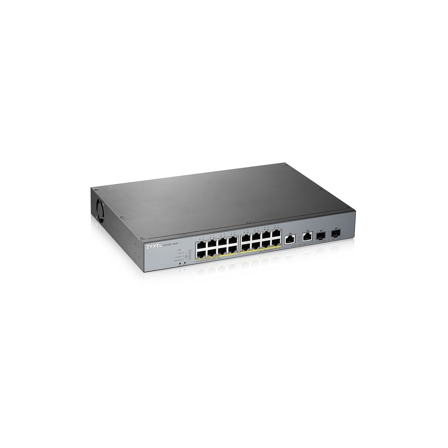 ZyXEL GS1350-M PoE+ Switch - GS1350-M - 16x Gigabit Ports, 131-250 W PoE Budget — Buy in Cyprus with Fast Delivery