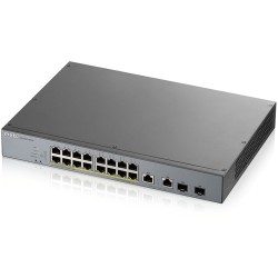 Buy ZyXEL GS1350-M PoE+ Switch - GS1350-M - 16x Gigabit Ports, 131-250 W PoE Budget in Cyprus, Nicosia, Limassol, Larnaka, Pafos