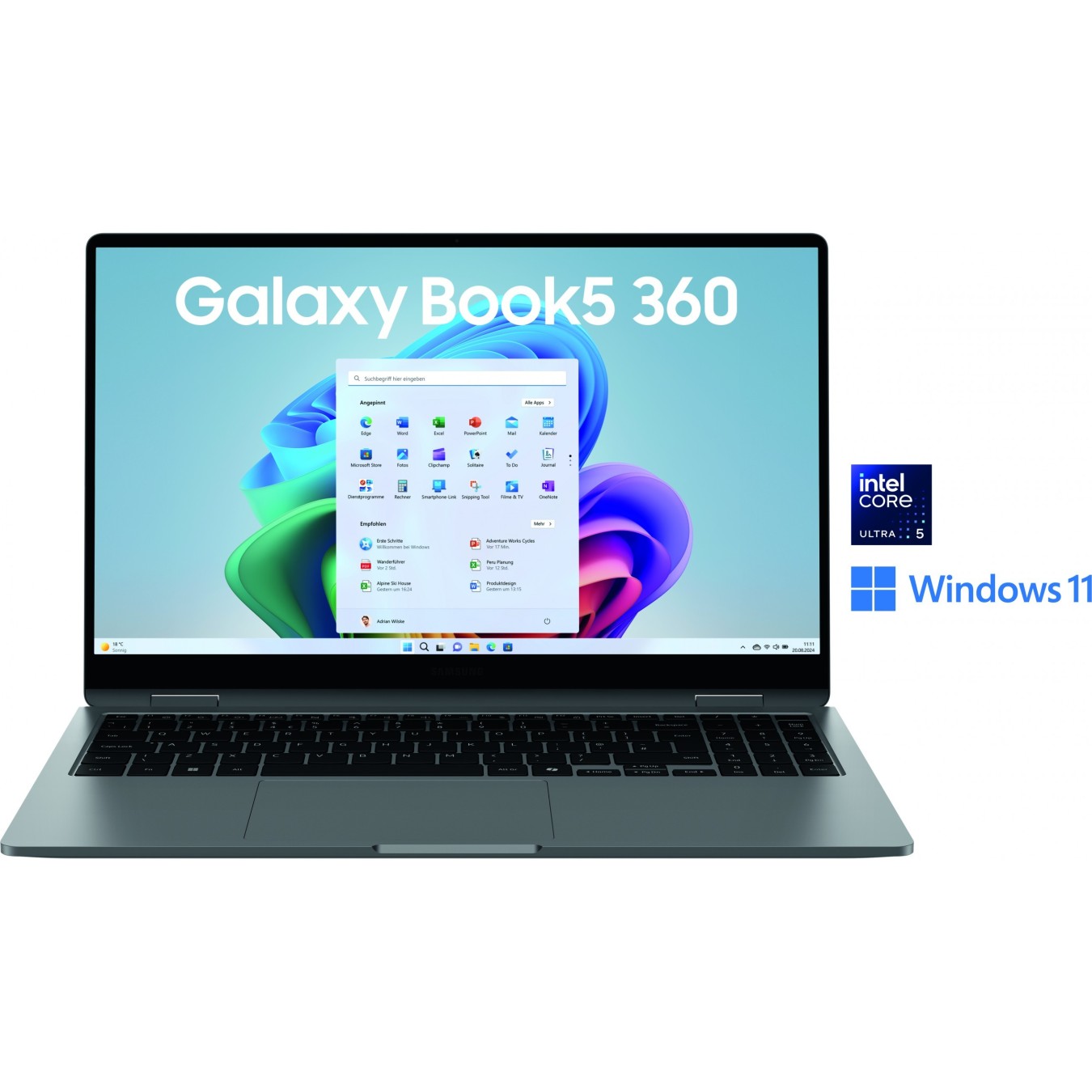 Samsung Galaxy Book5 360 CU5 228V - 228V - Grey, 32GB RAM, 512GB SSD, Windows 11 Pro — Buy in Cyprus with Fast Delivery