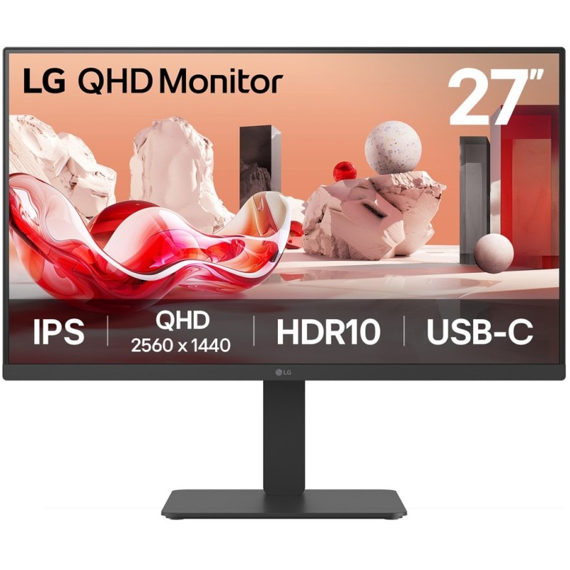 LG 27BA65QB-B 27" QHD IPS 100Hz USB-C Monitor (Boxed) — Buy in Cyprus with Fast Delivery