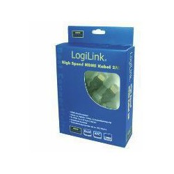 Logilink HDMI Cable Ethernet A to A - 10 m - Gold — Buy in Cyprus with Fast Delivery