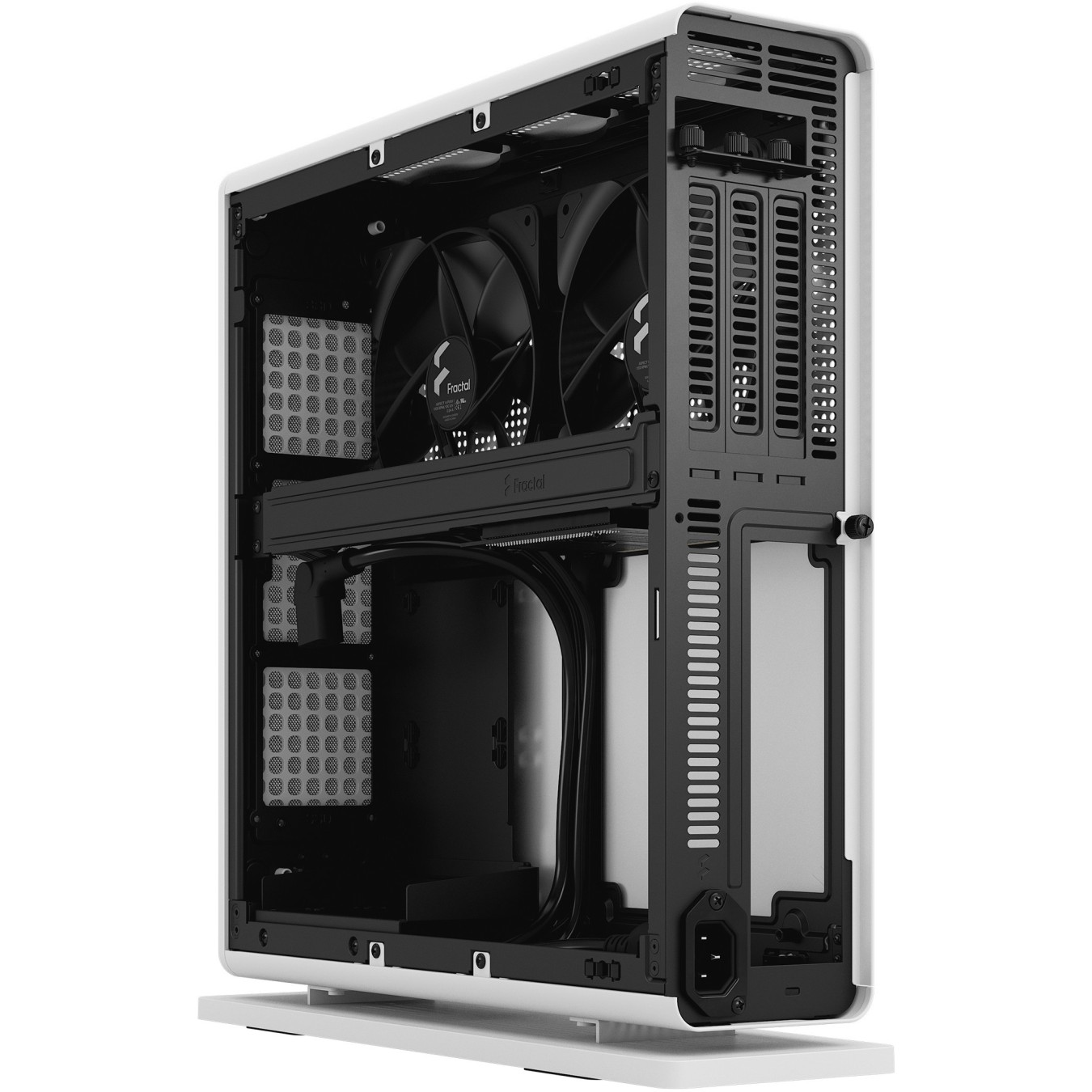 Fractal Design Ridge Mini-ITX PC Case - White — Buy in Cyprus with Fast Delivery