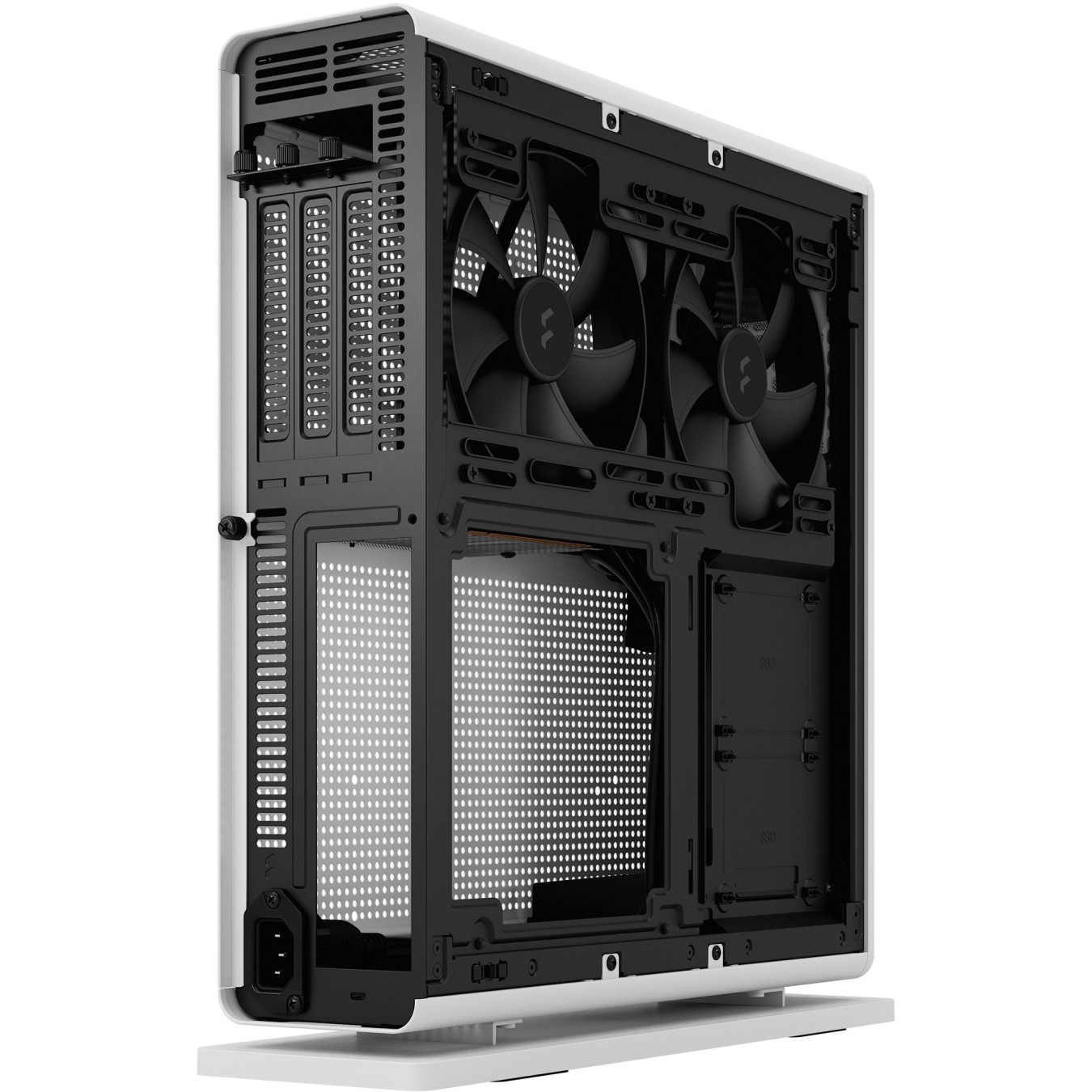 Fractal Design Ridge Mini-ITX PC Case - White — Buy in Cyprus with Fast Delivery