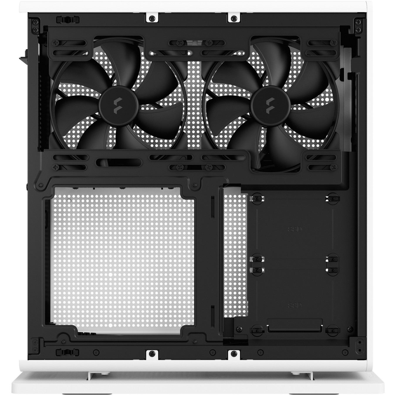 Fractal Design Ridge Mini-ITX PC Case - White — Buy in Cyprus with Fast Delivery