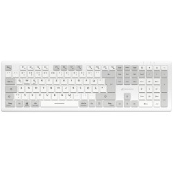Buy Sharkoon OfficePal - K30W - DE Layout White Rubberdome Keyboard in Cyprus, Nicosia, Limassol, Larnaka, Pafos
