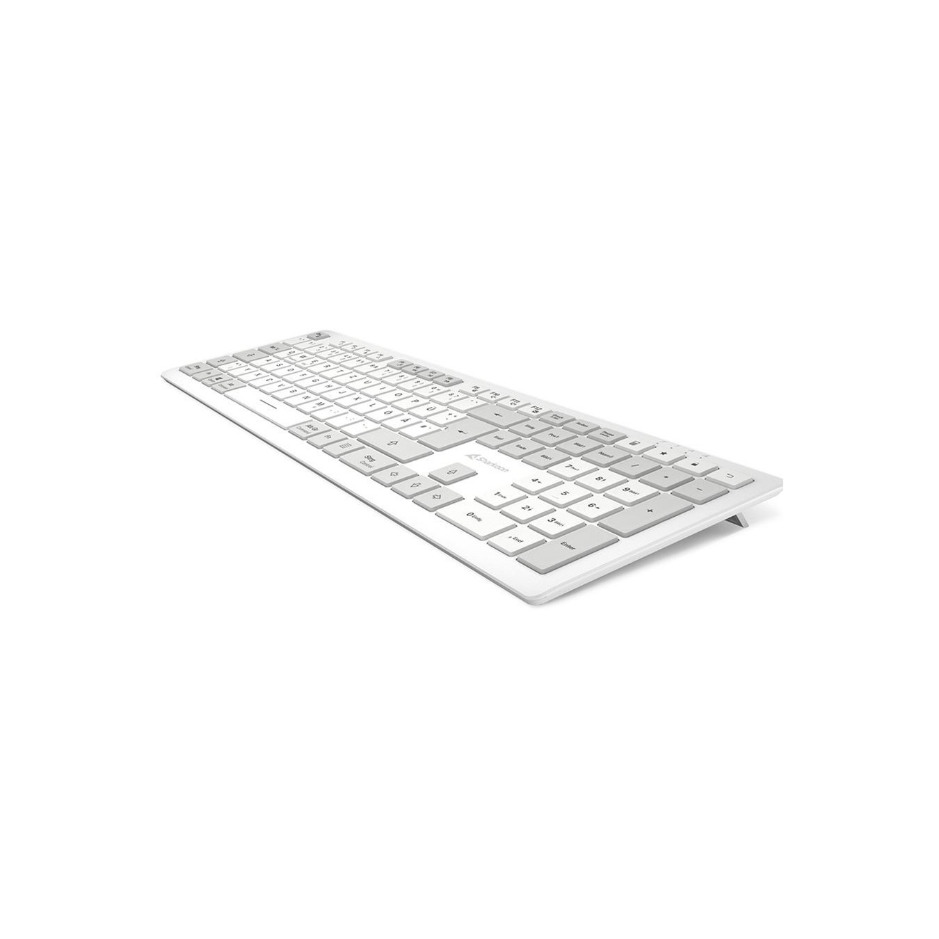 Sharkoon OfficePal - K30W - DE Layout White Rubberdome Keyboard — Buy in Cyprus with Fast Delivery