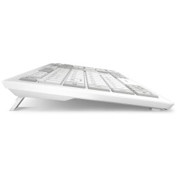 Buy Sharkoon OfficePal - K30W - DE Layout White Rubberdome Keyboard in Cyprus, Nicosia, Limassol, Larnaka, Pafos