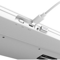 Buy Sharkoon OfficePal - K30W - DE Layout White Rubberdome Keyboard in Cyprus, Nicosia, Limassol, Larnaka, Pafos