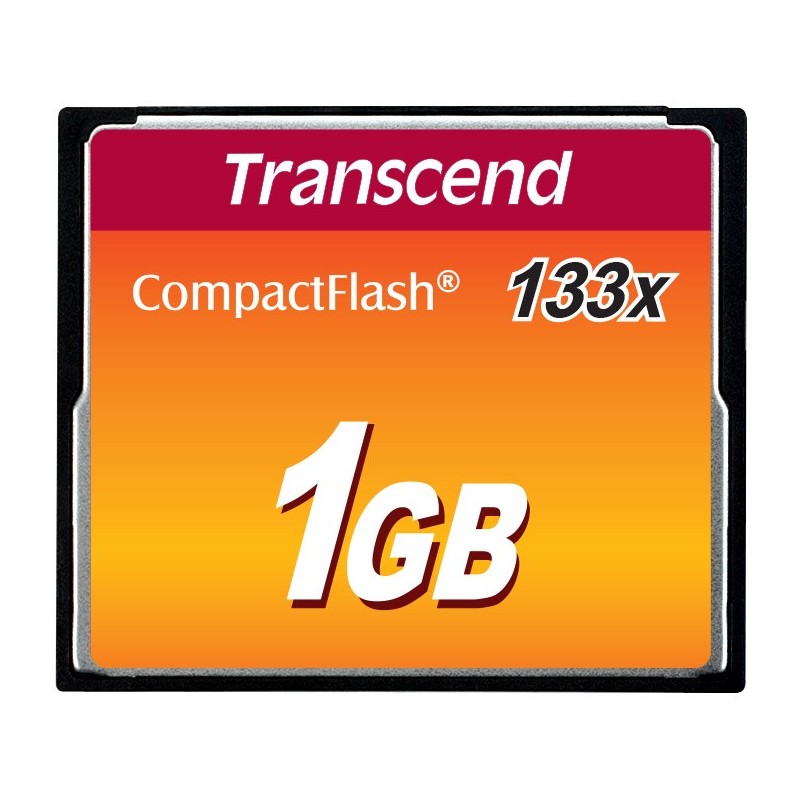 Buy CF Card 1GB Transcend MLC Memory Card 133x in Cyprus, Nicosia, Limassol, Larnaka, Pafos
