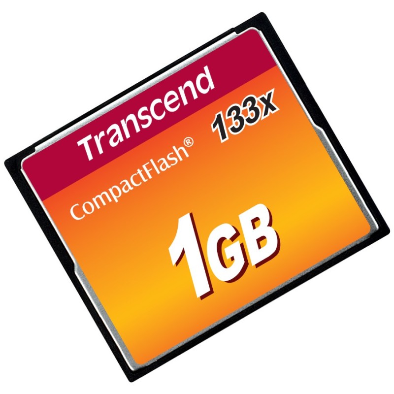 Buy CF Card 1GB Transcend MLC Memory Card 133x in Cyprus, Nicosia, Limassol, Larnaka, Pafos