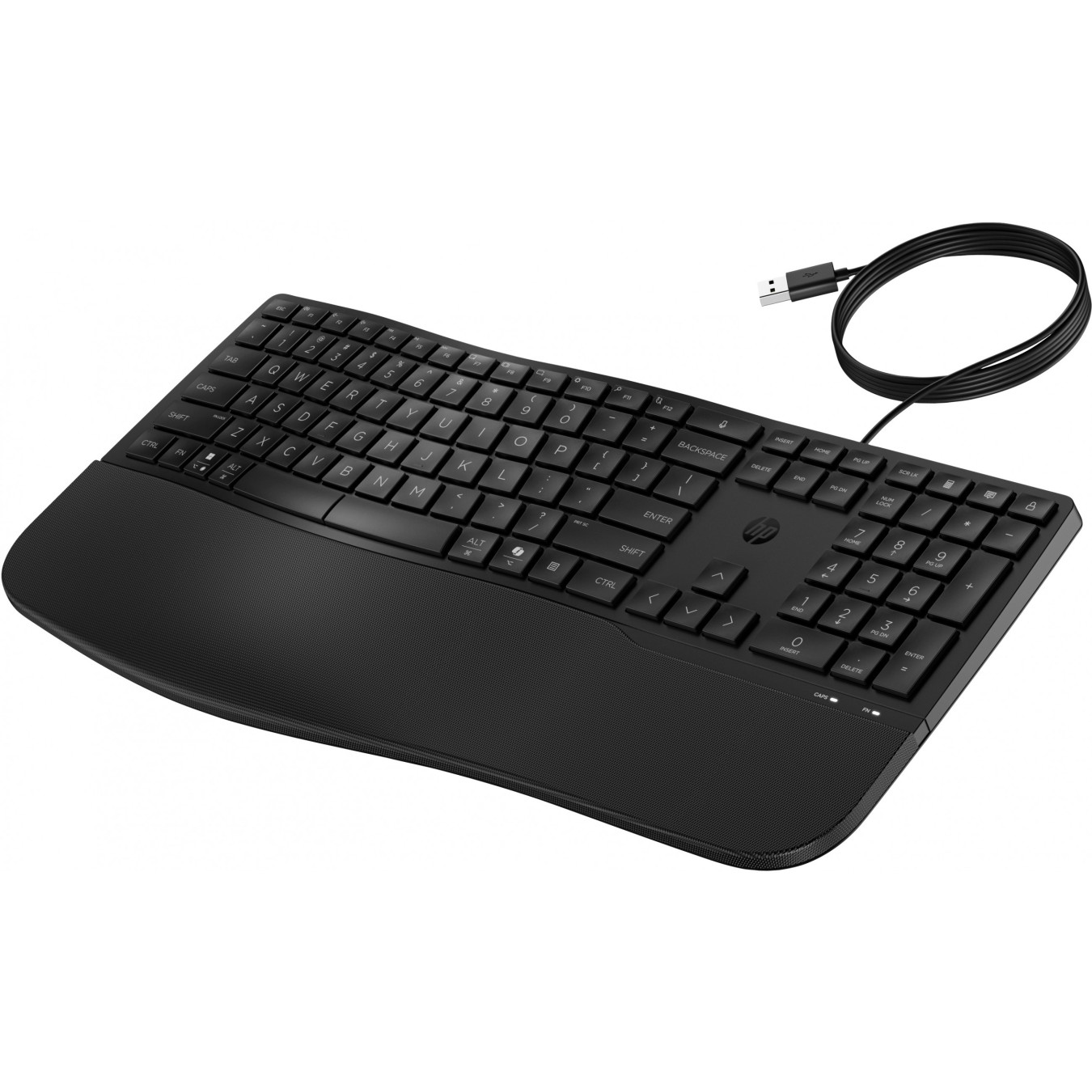 HP 485 Comfort Wired Keyboard - 485 - BE — Buy in Cyprus with Fast Delivery