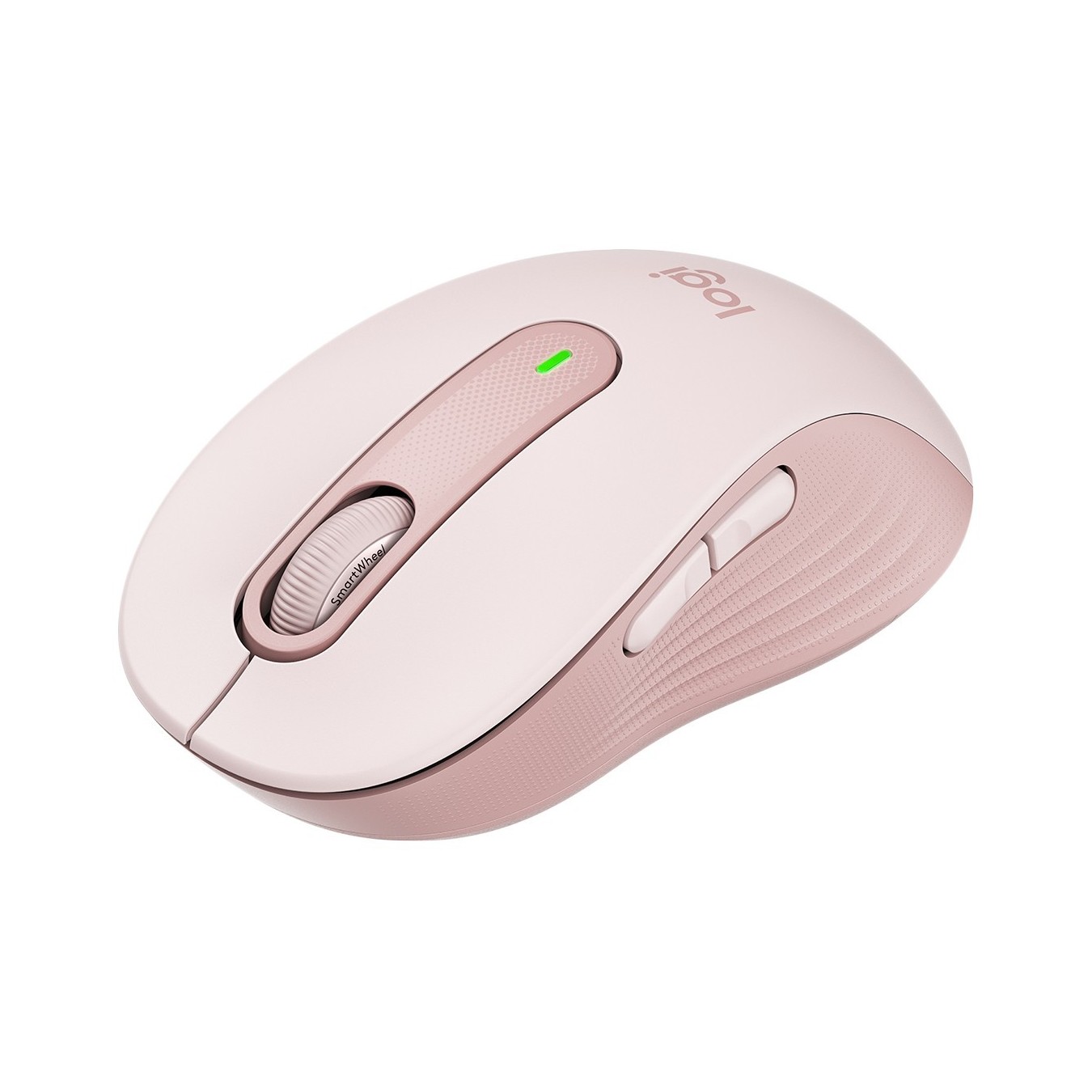 Logitech Signature M650 Mouse - M650 - Rose, 5-button, wireless, BT & 2.4 GHz with Bolt USB receiver