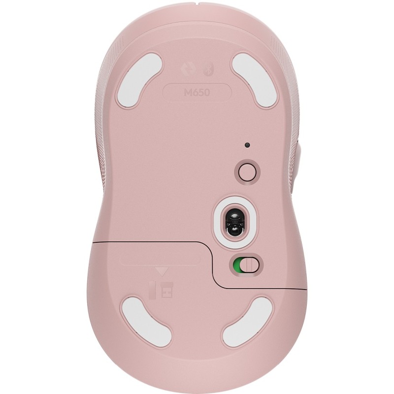 Buy Logitech Signature M650 Mouse - M650 - Rose, 5-button, wireless, BT & 2.4 GH... in Cyprus, Nicosia, Limassol, Larnaka, Pafos