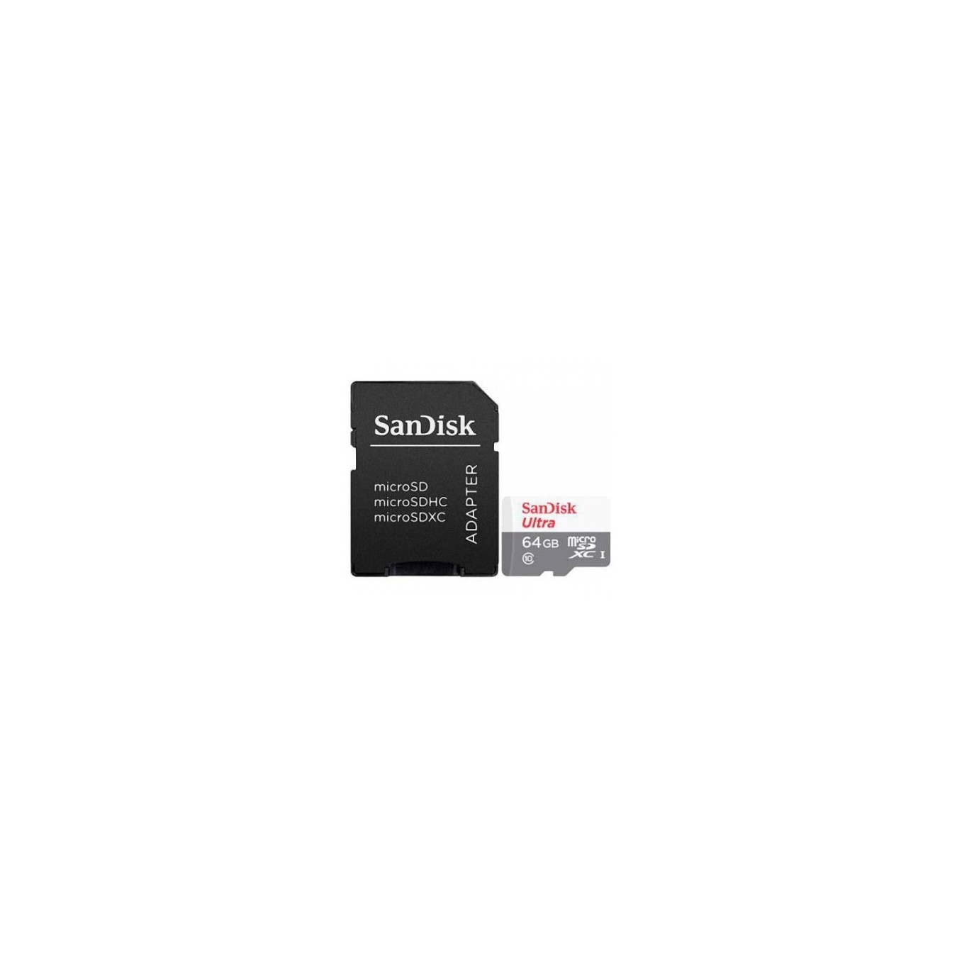 SanDisk Ultra microSD Card - 64GB - U1 Speed Class (Adapter Included) — Buy in Cyprus with Fast Delivery