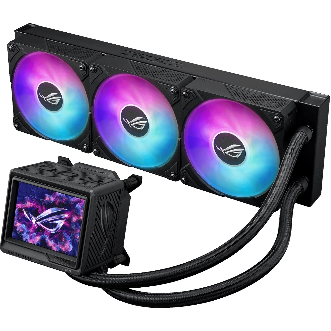 ROG Ryujin III 360 ARGB Extreme - RYUJIN III 360 - High-performance AIO CPU cooler with ARGB lighting