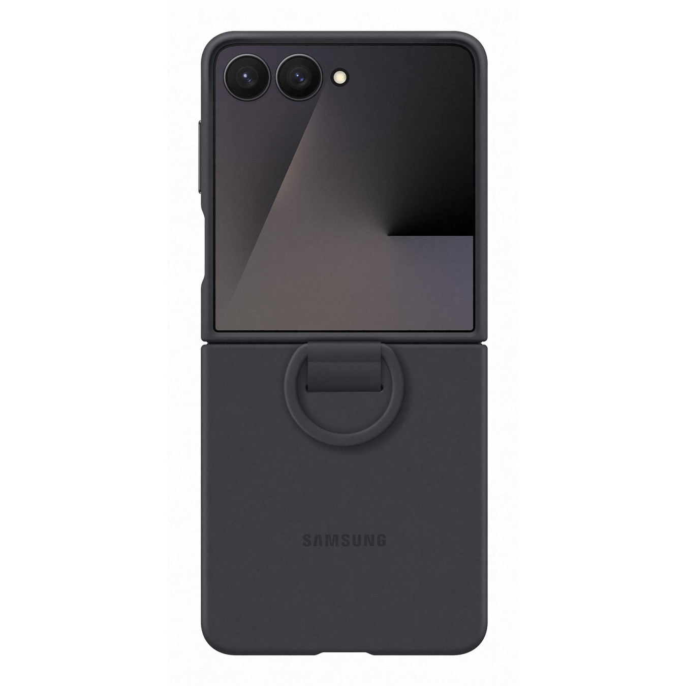 Samsung Ring Case (Silicone) for Galaxy Flip7 - Galaxy Flip7 - Black, Silicone — Buy in Cyprus with Fast Delivery