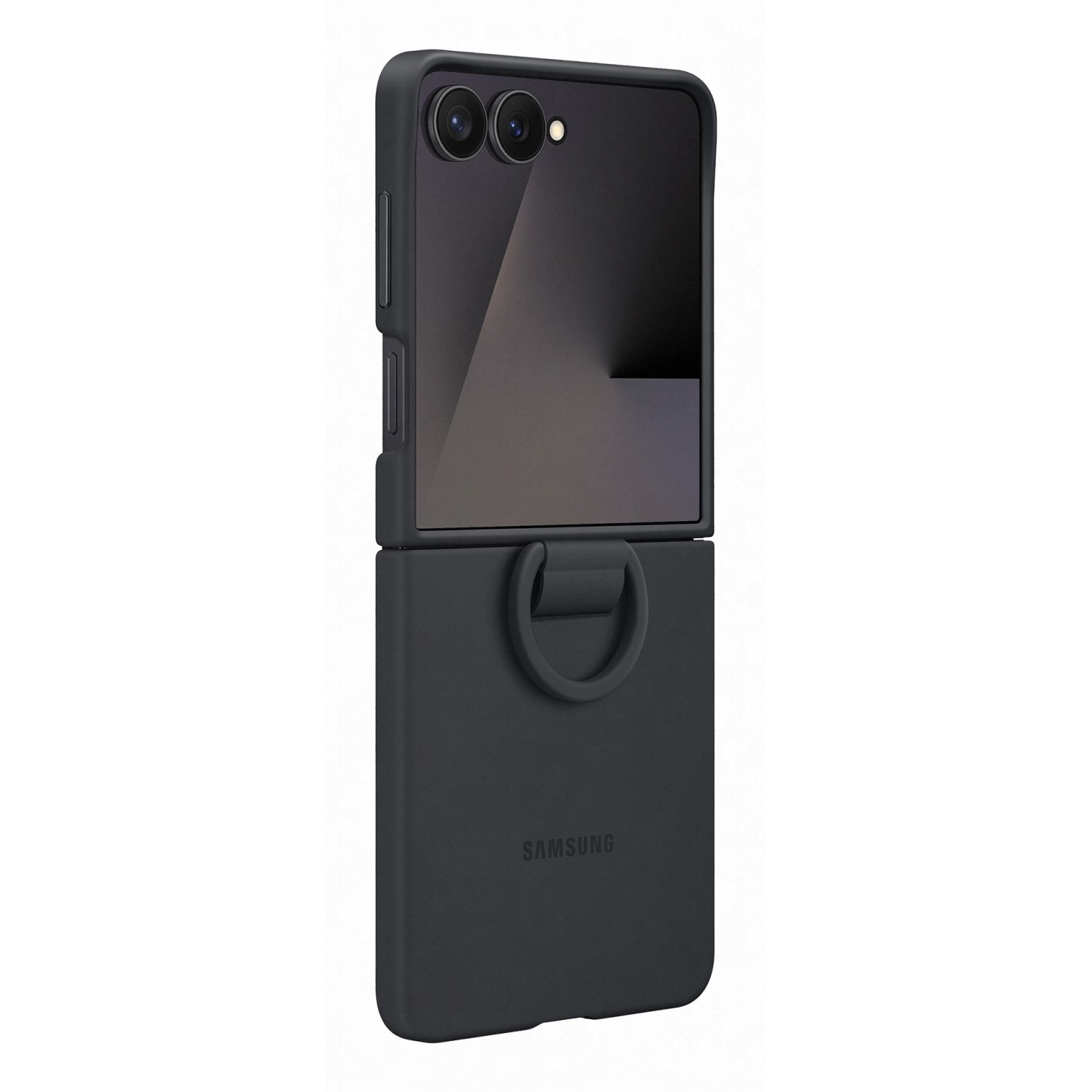 Samsung Ring Case (Silicone) for Galaxy Flip7 - Galaxy Flip7 - Black, Silicone — Buy in Cyprus with Fast Delivery