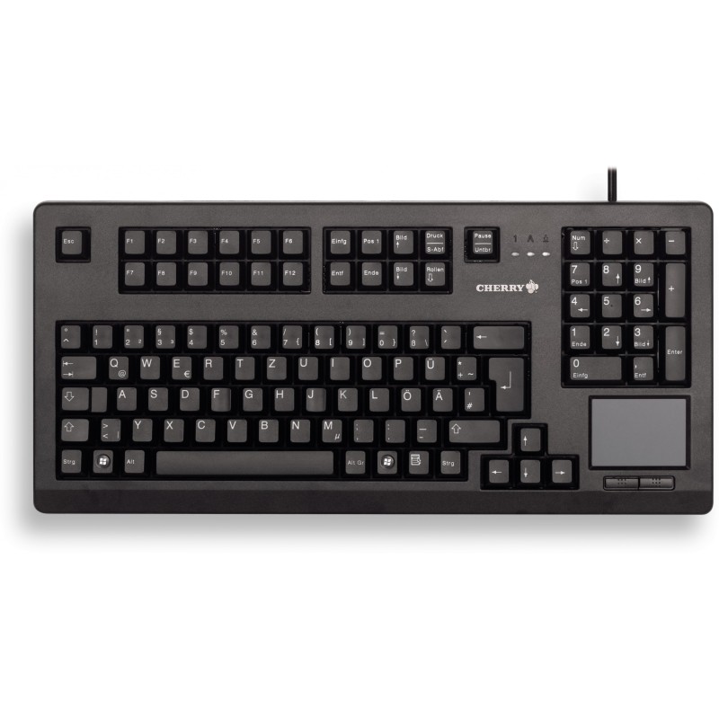Buy Cherry Keyboard G80-11900 Touchpad DE - G80-11900 - Black, DE layout in Cyprus, Nicosia, Limassol, Larnaka, Pafos