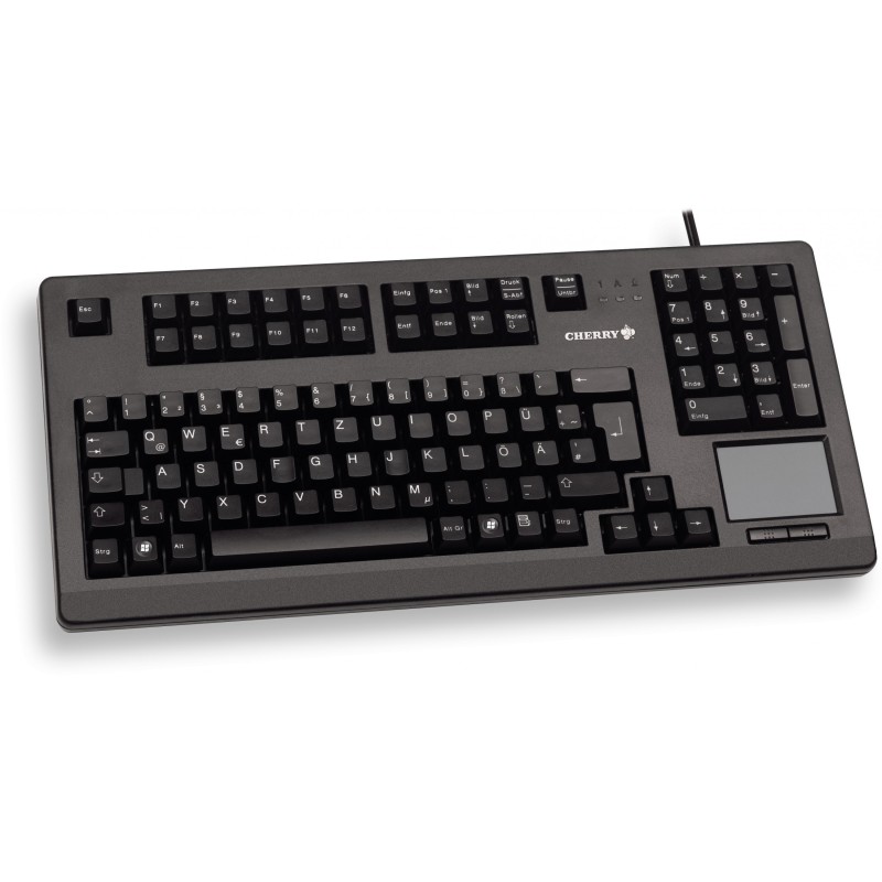 Buy Cherry Keyboard G80-11900 Touchpad DE - G80-11900 - Black, DE layout in Cyprus, Nicosia, Limassol, Larnaka, Pafos
