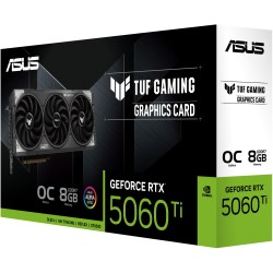 Buy RTX 5060 Ti 8GB ASUS TUF Gaming OC - RTX 5060 Ti - Triple-fan open-air GPU in Cyprus, Nicosia, Limassol, Larnaka, Pafos
