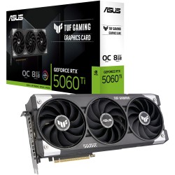 Buy RTX 5060 Ti 8GB ASUS TUF Gaming OC - RTX 5060 Ti - Triple-fan open-air GPU in Cyprus, Nicosia, Limassol, Larnaka, Pafos