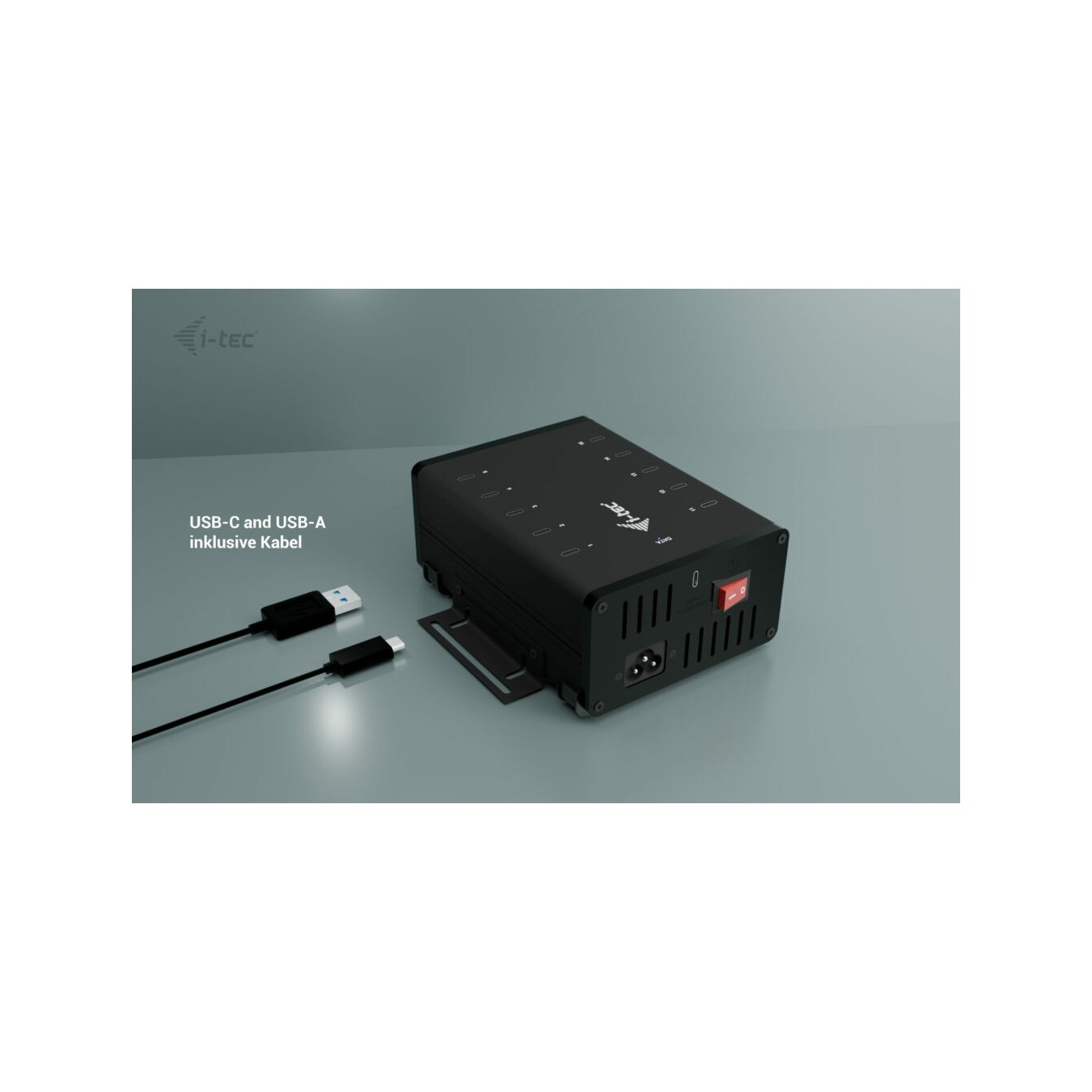 D I-TEC CHARGING HUB 10X USB-C - Multi-Port Desktop (10 USB-C ports) — Buy in Cyprus with Fast Delivery
