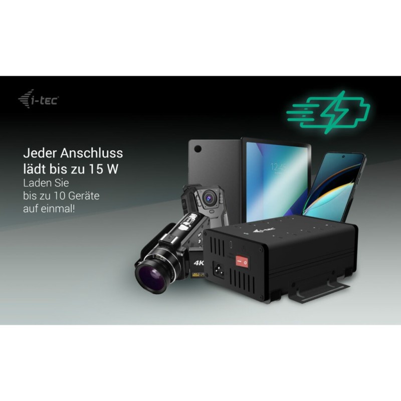 Buy D I-TEC CHARGING HUB 10X USB-C - Multi-Port Desktop (10 USB-C ports) in Cyprus, Nicosia, Limassol, Larnaka, Pafos