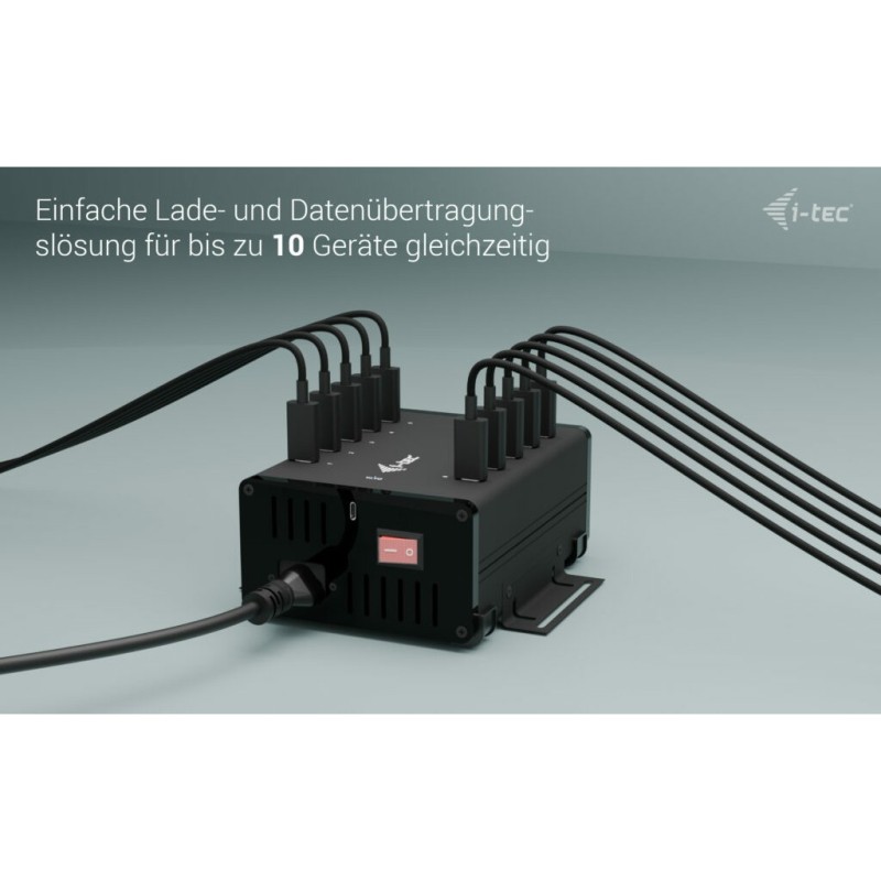 Buy D I-TEC CHARGING HUB 10X USB-C - Multi-Port Desktop (10 USB-C ports) in Cyprus, Nicosia, Limassol, Larnaka, Pafos