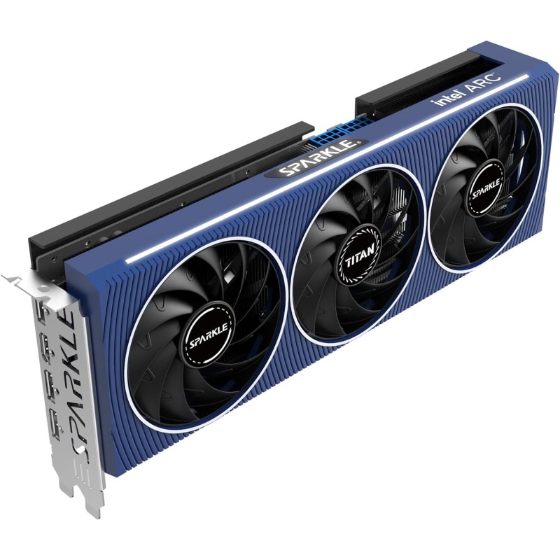 Buy A750 8GB Intel Arc Titan OC Sparkle - Open-Air GDDR6 3-Fan Graphics Card in Cyprus, Nicosia, Limassol, Larnaka, Pafos