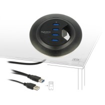 DELOCK Desk Hub 4-Port USB 3.0 — Buy in Cyprus with Fast Delivery