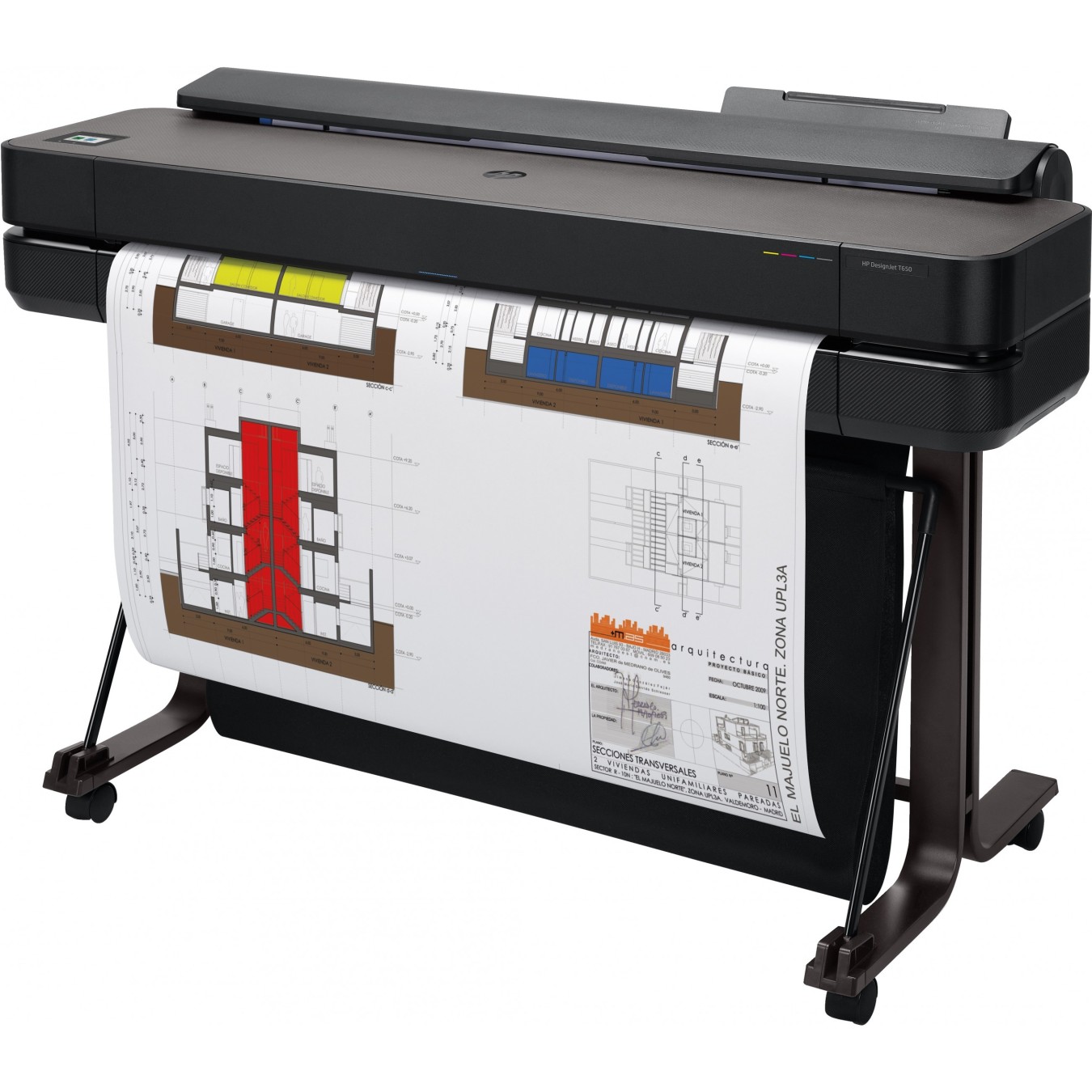 HP DesignJet T650 Large Format Printer - T650 - Color, USB, Ethernet, Wi-Fi — Buy in Cyprus with Fast Delivery