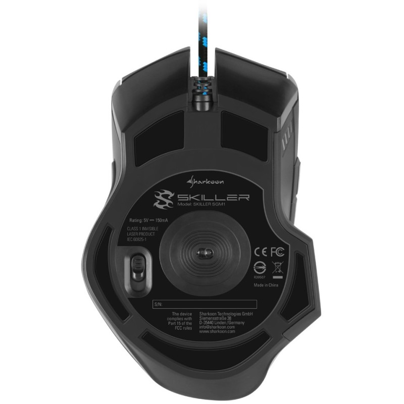 Buy Sharkoon Skiller SGM1 Gaming Mouse - SGM1 - Wired, Ergonomic Right-Hand, 12 ... in Cyprus, Nicosia, Limassol, Larnaka, Pafos