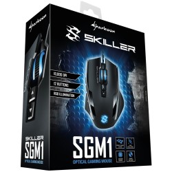 Buy Sharkoon Skiller SGM1 Gaming Mouse - SGM1 - Wired, Ergonomic Right-Hand, 12 ... in Cyprus, Nicosia, Limassol, Larnaka, Pafos