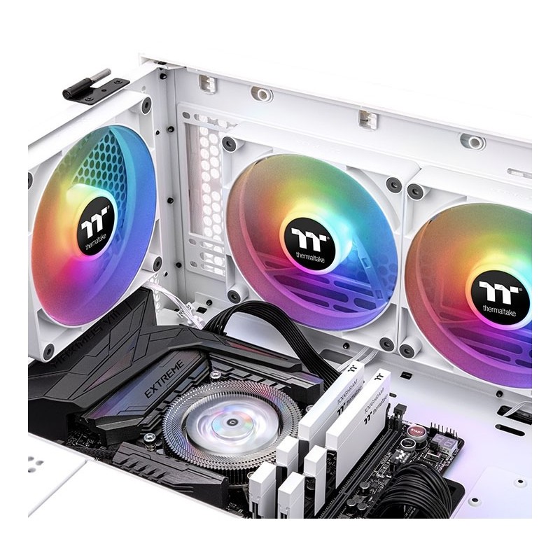 Buy Thermaltake CT140 ARGB Sync PC Fan - CT140 ARGB Sync - White, 140mm, 500-150... in Cyprus, Nicosia, Limassol, Larnaka, Pafos