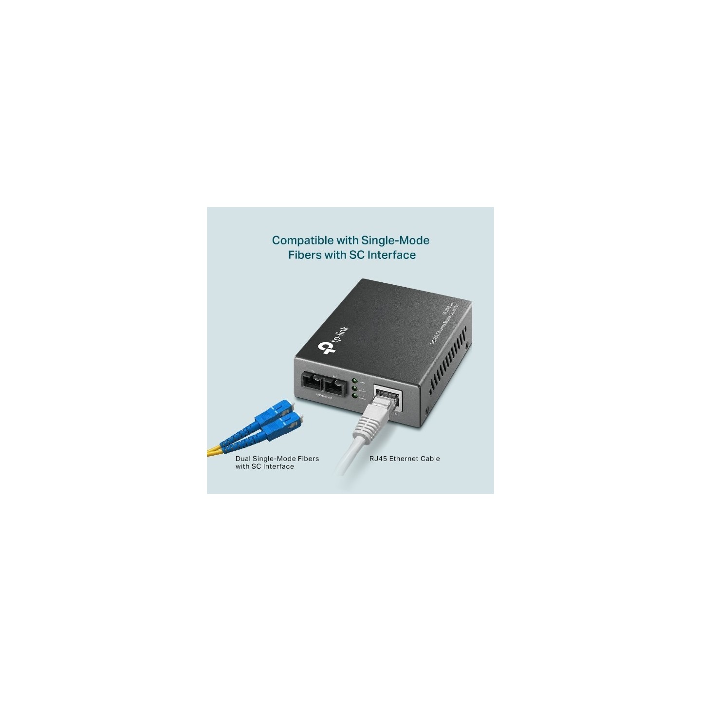 TP-Link Media Converter RJ45 to 1000Base-LX LH SC - MC210CS - (Unmanaged) — Buy in Cyprus with Fast Delivery