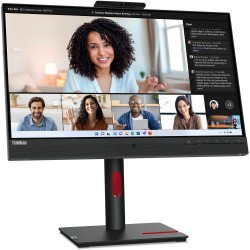 Lenovo ThinkVision T24mv-30 23.8" IPS FHD 75Hz 4ms Webcam Monitor - 63D7UAT3UK (Boxed) — Buy in Cyprus with Fast Delivery