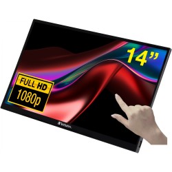 Buy Verbatim PMT-14 Portable Touchscreen Monitor - PMT-14 - 14-inch Full HD Touc... in Cyprus, Nicosia, Limassol, Larnaka, Pafos