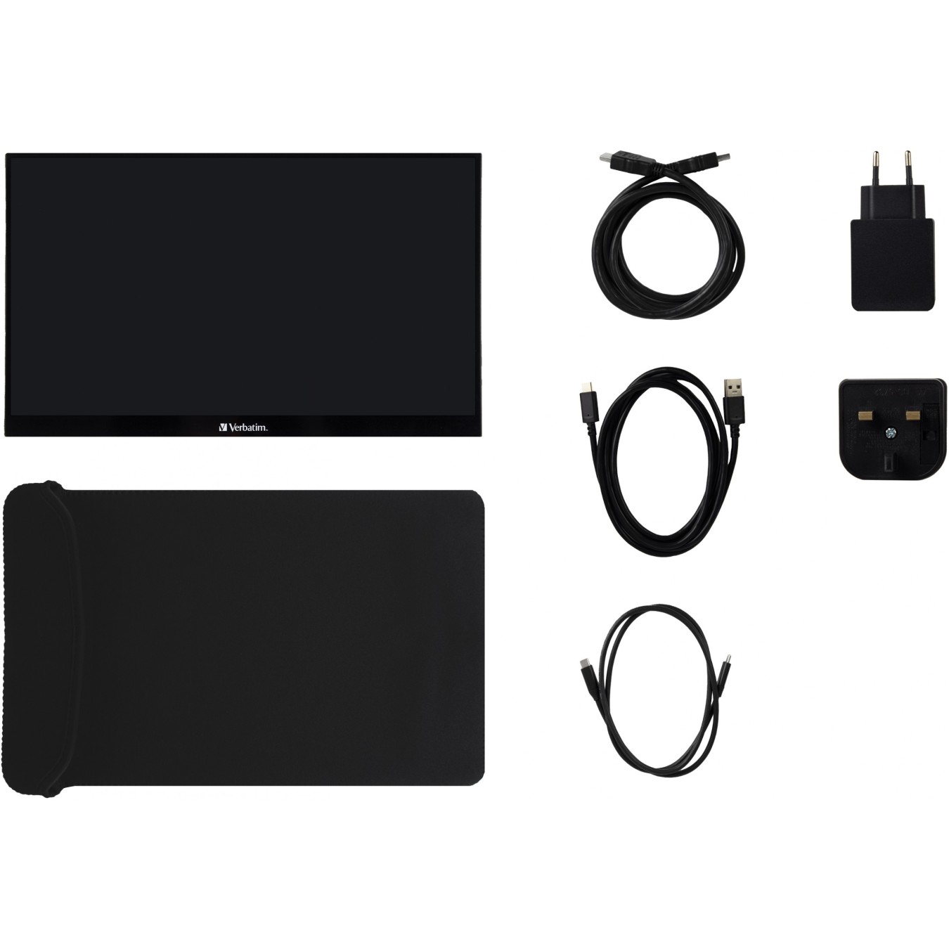Verbatim PMT-14 Portable Touchscreen Monitor - PMT-14 - 14-inch Full HD Touchscreen — Buy in Cyprus with Fast Delivery