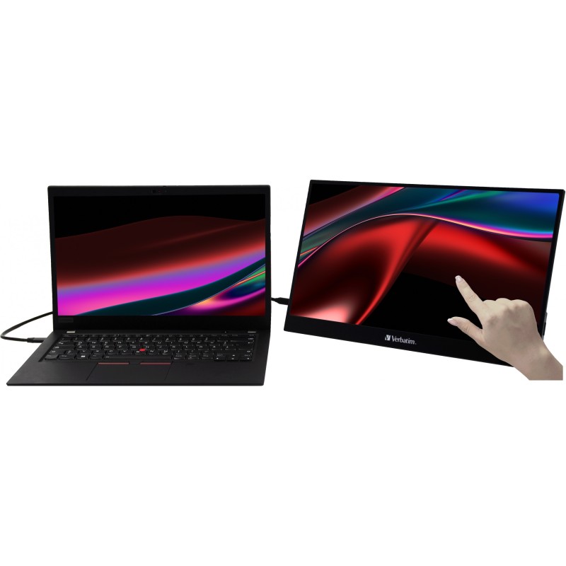 Buy Verbatim PMT-14 Portable Touchscreen Monitor - PMT-14 - 14-inch Full HD Touc... in Cyprus, Nicosia, Limassol, Larnaka, Pafos