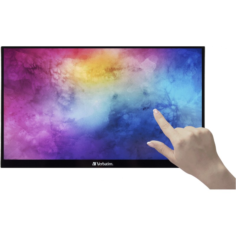 Buy Verbatim PMT-14 Portable Touchscreen Monitor - PMT-14 - 14-inch Full HD Touc... in Cyprus, Nicosia, Limassol, Larnaka, Pafos