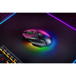 Razer Basilisk V3 Pro Wireless Gaming Mouse - Black, 30000 DPI, Tri-Mode, 11 Buttons (Boxed)