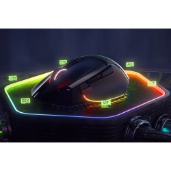 Razer Basilisk V3 Pro Wireless Gaming Mouse - Black, 30000 DPI, Tri-Mode, 11 Buttons (Boxed)
