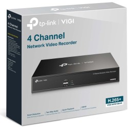 Buy TP-Link Omada IPCam VIGI - NVR1004H - 4-Channel PoE NVR in Cyprus, Nicosia, Limassol, Larnaka, Pafos